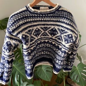 Winter Swedish-style sweater, John Ashford Sport